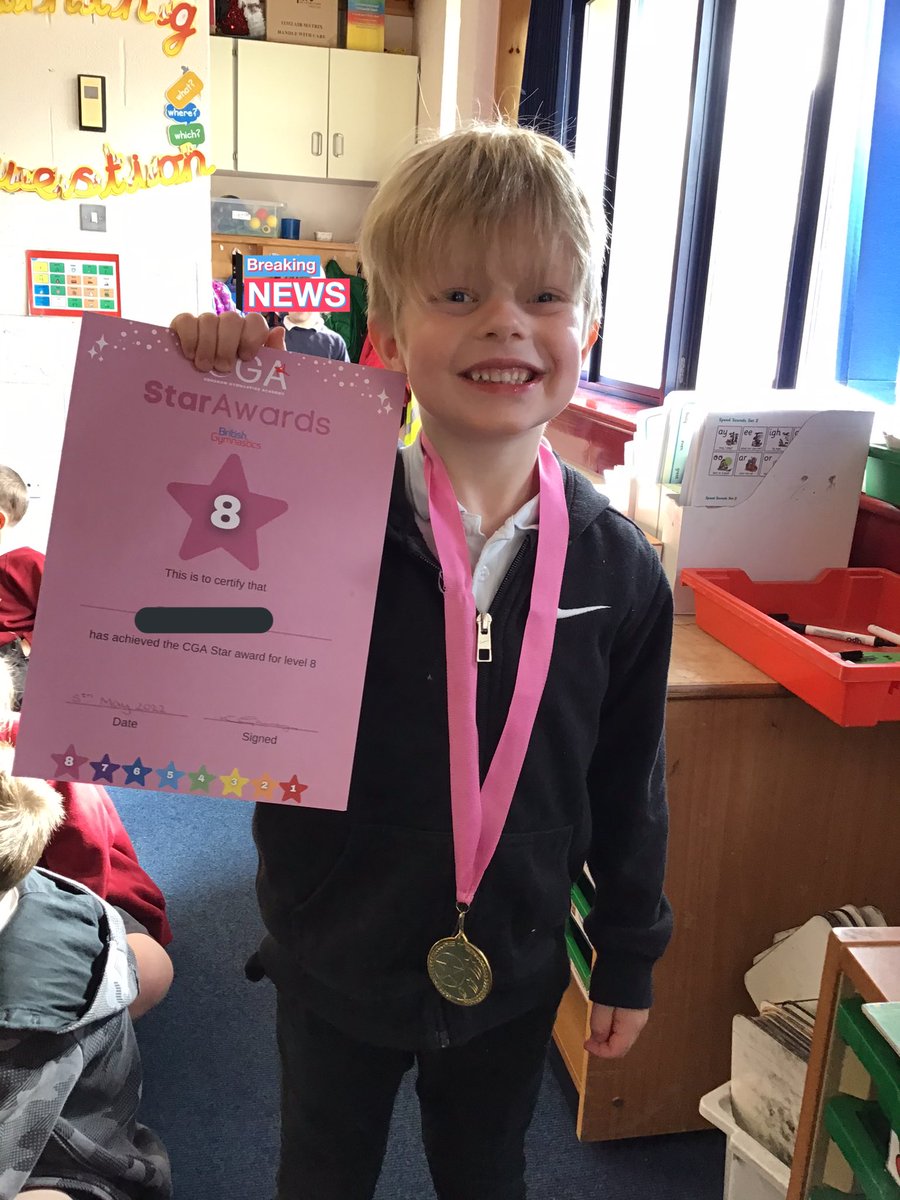 Another #CharterChampion for Gymnastics this time. Well done, to this Raindrop. @CharterPE_