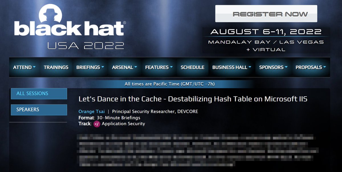 Not every research ended with RCEs, but I can promise the bugs (especially the Auth-Bypass) in my #BHUSA talk must be fun and insane! <a href="/BlackHatEvents/">Black Hat</a>