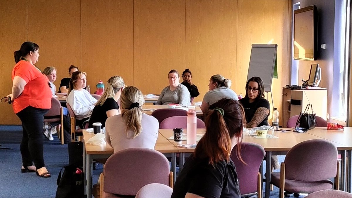 Beautiful sunny day at Hexham. New registrants in #preceptorship learning about #HumanFactors and #Leading teams