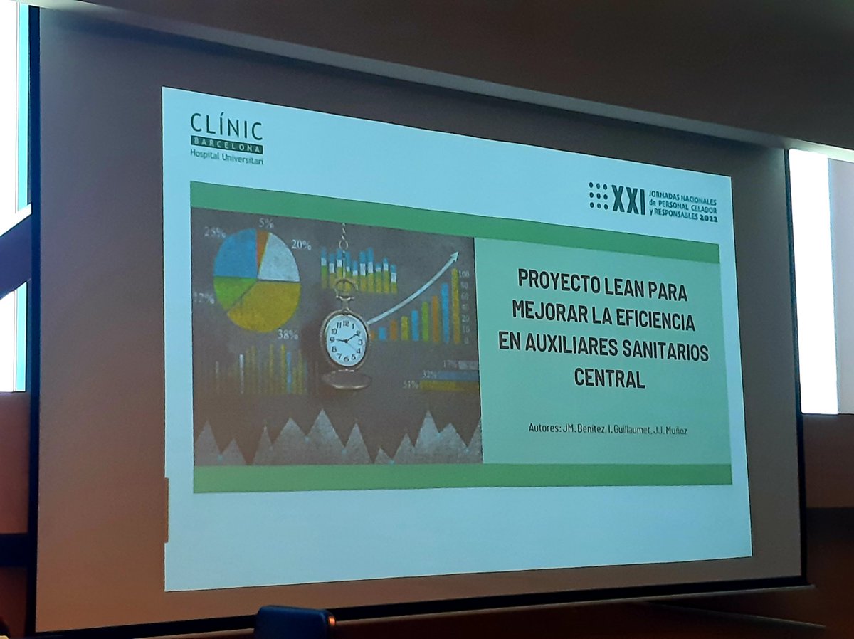 juanjomb's tweet photo. Hoy en las XXI Jornadas Nacionales de Personal Celador y Responsables nos toca defender la #comunicación oral de nuestro #proyecto #lean para mejorar la #eficiencia de los Auxiliares Sanitarios, detectando los puntos de mejora en los procesos donde intervenimos.
#congresos https://t.co/1m27R2VCpW