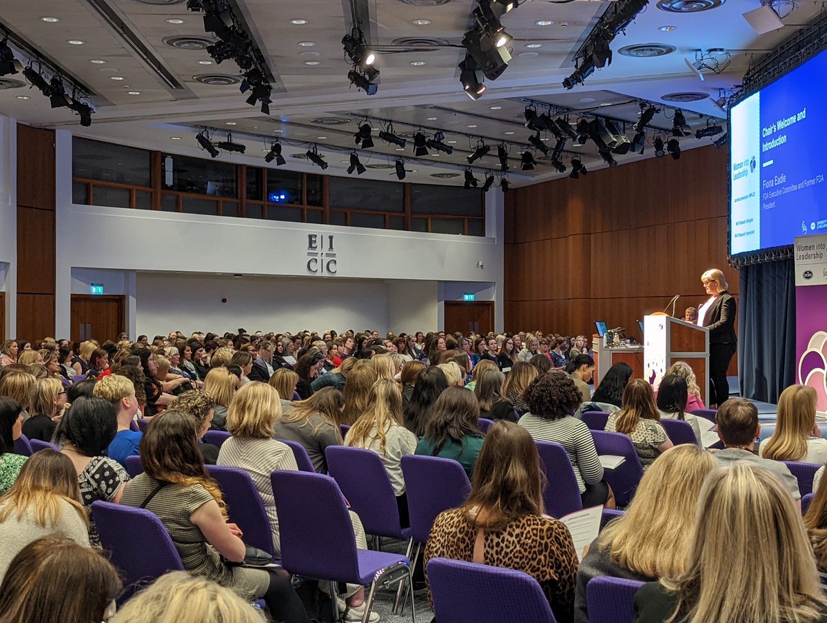 A full house for today's #WiL22 in Edinburgh - <a href="/FifeFionaEadie/">Fiona Eadie</a> kicking off a packed agenda <a href="/eicc/">EICC</a>