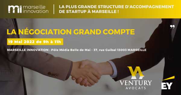 marseilleinnov's tweet photo. 🥐𝗣𝗲𝘁𝗶𝘁-𝗱𝗲𝗷 : Chez @marseilleinnov, intervention de notre #Mipartner @VENTURY_Avocats !
@JeanJodeau vous donne les clefs de la #negociation grand compte ! https://t.co/TVQJ2WOXjr