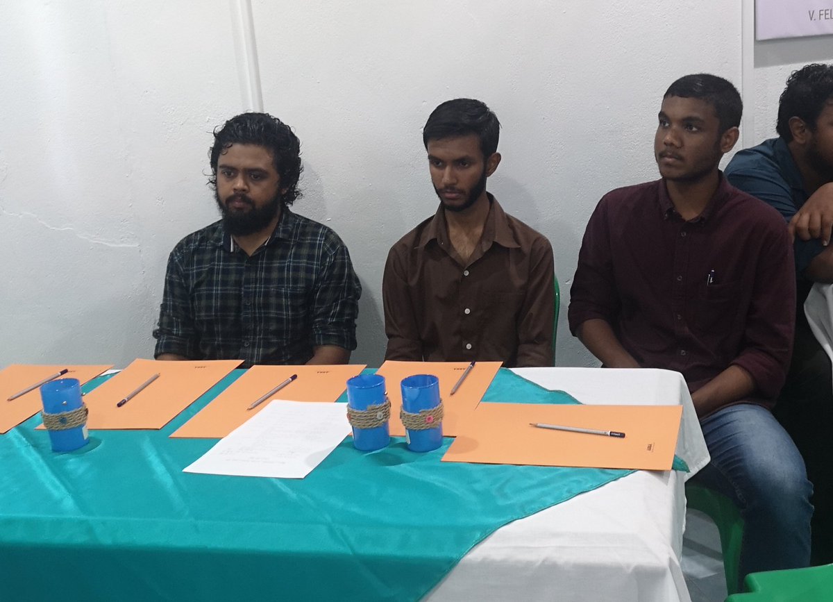 Our activities in #HafthaRes for the Youth community of V.Atoll "The Role of Youth for a peaceful and Resilient Society" is underway. 
@MoYSCEmv <a href="/MoEdumv/">Ministry of Education</a> @MoGFSSmv <a href="/PoliceMv/">Maldives Police</a> <a href="/IUM_official/">Islamic University of Maldives</a> <a href="/maldivianrc/">Maldivian Red Crescent</a> <a href="/VaavCouncil/">Secretariat of Felidheatholhu Atoll Council</a> <a href="/HopeforWomenmv/">Hope for Women</a>