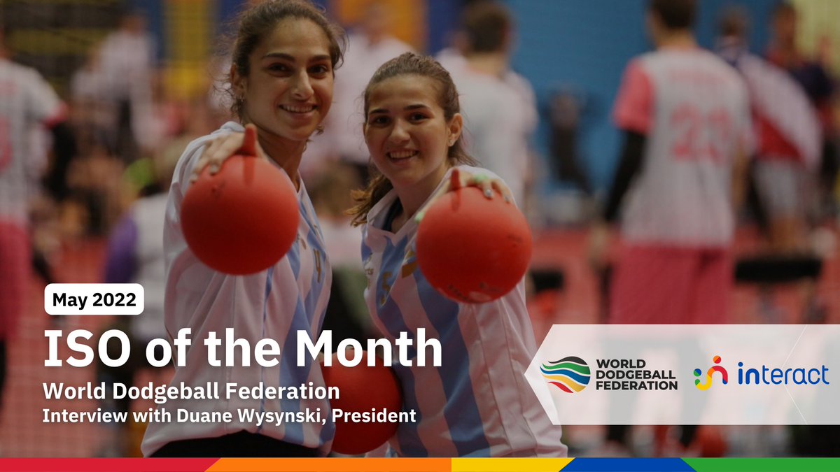 TafisaOffice's tweet photo. Discover how the World Dodgeball Federation promotes Sport for All in our May 2022 ISO of the Month video! #INTERACTwithus
https://t.co/rtCK4QUyQr https://t.co/q3SnK0Dm5U
