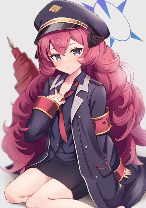 最近暑いですね
#ブルアカ 