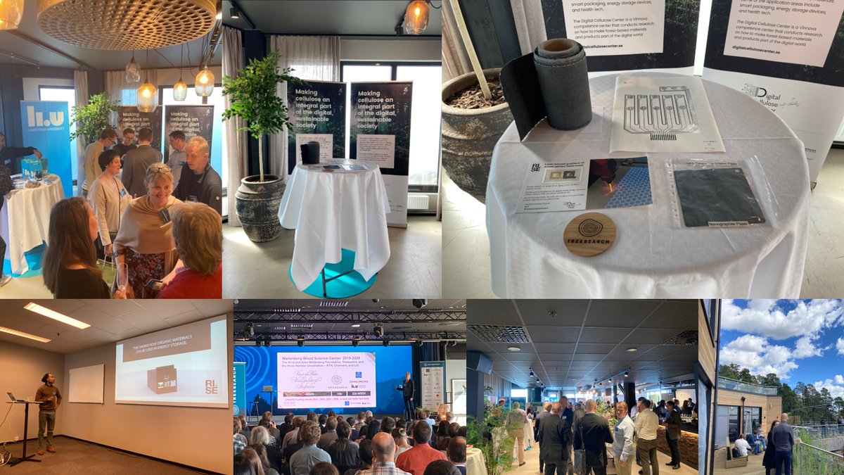 Last week, DCC took part in the annual Treesearch Progress conference. Around 200 people took part in the event which was all about forest-related research. DCC had a station at the science fair as well as 5 presentations. Thank you <a href="/TREESEARCH_se/">Treesearch</a> for organizing this event!