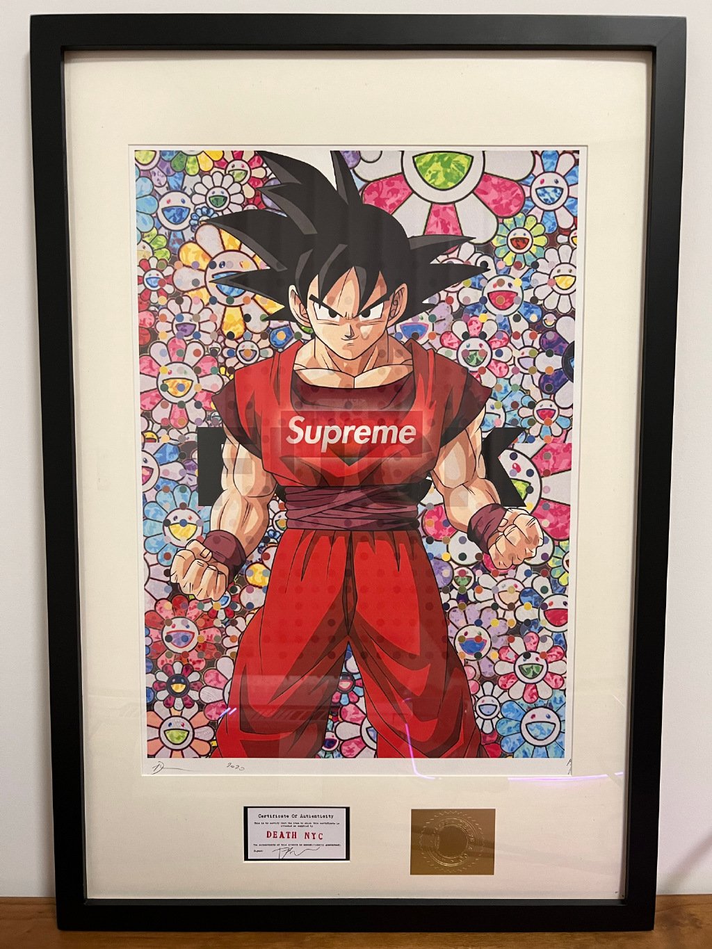 DEATH NYC supreme版画 DEATH NYC supreme版画