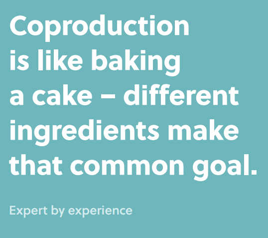 What are the key ingredients to making coproduction a success? Our new report gathers insights from everyone involved in the coproduction recipe - experts, partnership staff and stakeholders. READ IT HERE: tinyurl.com/3e5vc4ke