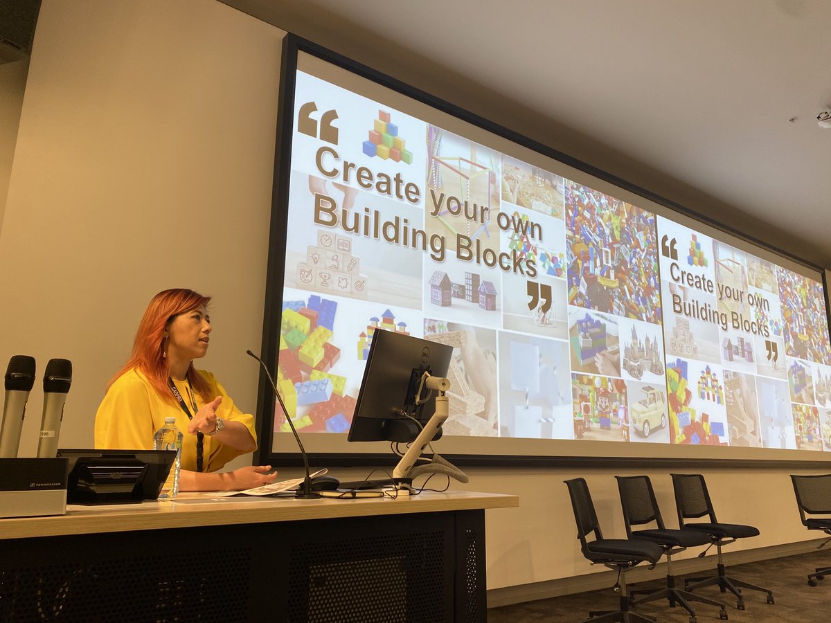 Jenny describing how she created her own building block to enable her digital career ⁦<a href="/SydBIM/">SydBIM</a>⁩ #sydbim #WIB  #digitalcareer