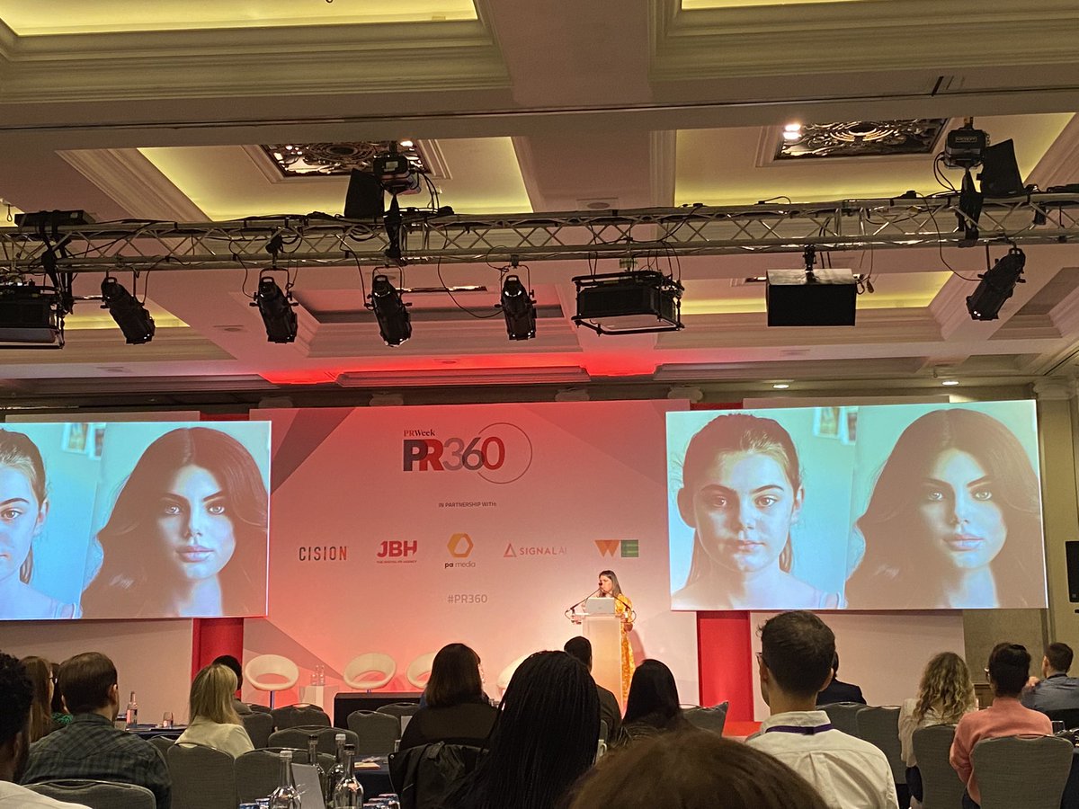 Powerful, thought- provoking campaign by Dove, shared today by Firdaous El Honsali, Global VP of External Communications & Sustainability, Unilever at #PR360 conference, underpinning the crucial role of #comms in driving purpose and social change.