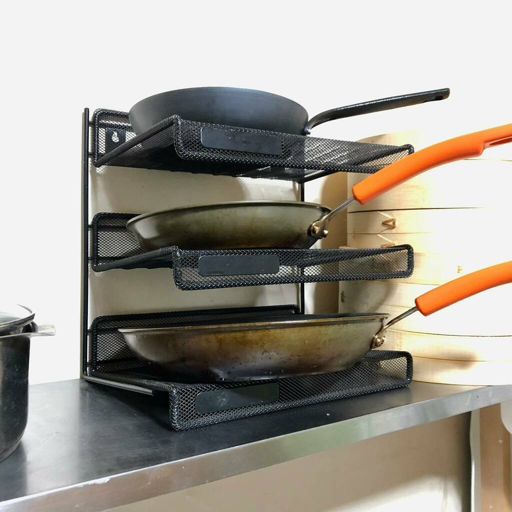 HistoryHoarder's tweet photo. We thrifted this nice &amp; sturdy paper sorter to use as a pan rack in our kitchen. What have you found a new use for some of your thrifted items?  Comment below, or better yet, tag us in a show-and-tell post.
.
.
.
.
.
#thrifting #vintage #thriftstore #reu… https://t.co/3DRwvBjGYu https://t.co/4Uv9Q2RGsg