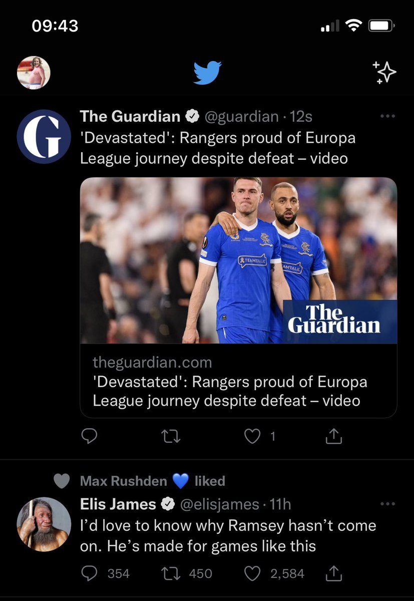 TaxmanBaz's tweet photo. @elisjames Twitter timeline gold https://t.co/7aeHVqassr