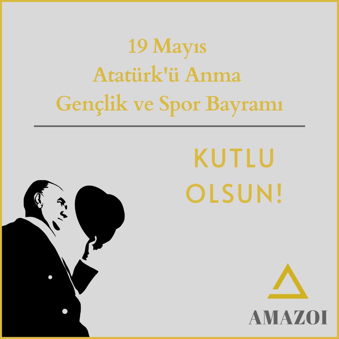 103 yıl önce bugün Samsun’a attığı adımla milli mücadelemizi başlatan ve bize bağımsızlığımızı armağan eden Ulu Önder Atatürk’ü ve tüm yol arkadaşlarını bu kıymetli günde saygı ve özlemle anıyoruz. Tüm milletimizin 19 Mayıs Atatürk’ü Anma Gençlik ve Spor Bayramı kutlu olsun!