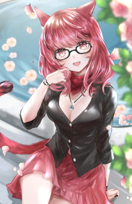 ミコッテchan
#FF14イラスト #FF14art #ミコッテ 