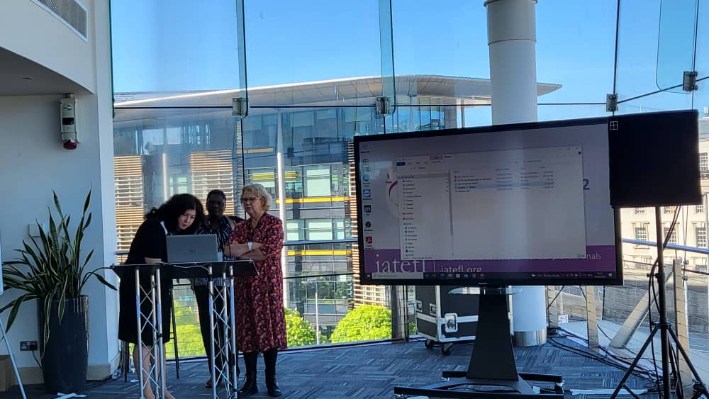 Nearly ready to start! @ietefl #EnglishSchoolSubject