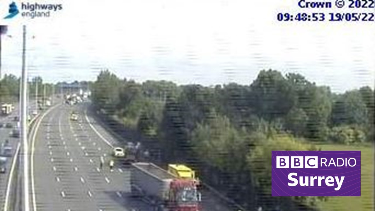 BBC Radio Surrey Travel on Twitter "HighwaysSEAST Traffic being held