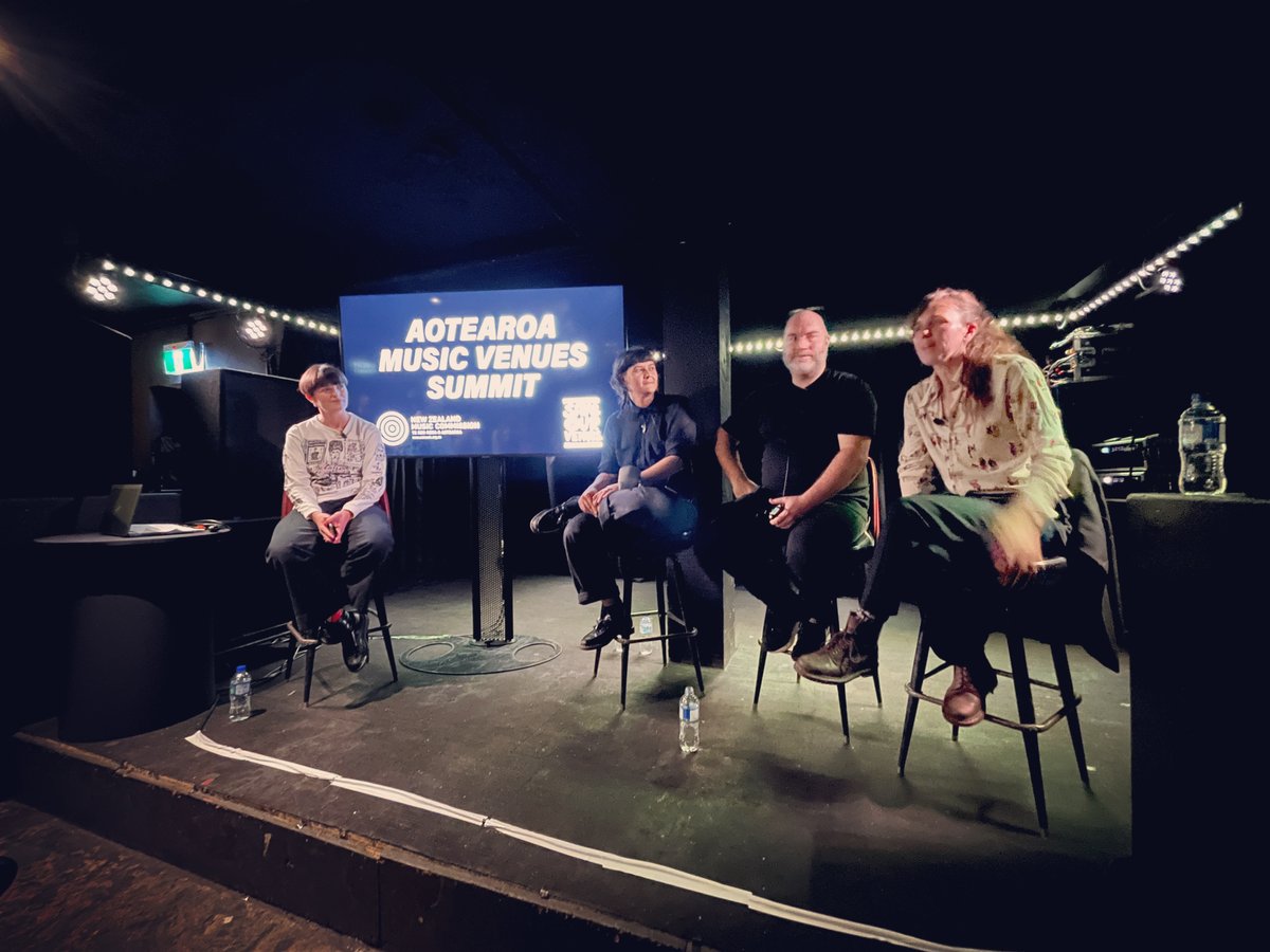 simianaudio's tweet image. I just spent the last two days at the 1st Aotearoa Music Venues Summit, and it really was something pretty special to be a part of. If there's any kind of silver lining to the Covid19 pandemic, this coming together of us all for the first time in an organised way has to be it. /1