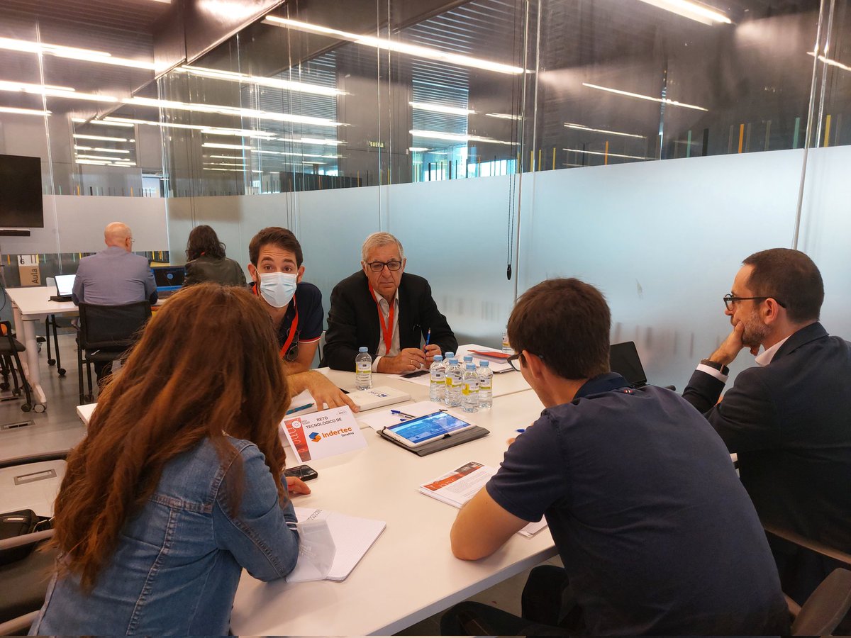 simetria_grupo's tweet photo. Hoy estamos en @LaNaveMadrid, en la jornada final del programa #AncesOpenInnovation para conocer más sobre las soluciones que las startup han presentado al reto planteado por #Indertec
@AncesSpain https://t.co/K2tCs0LeNp
