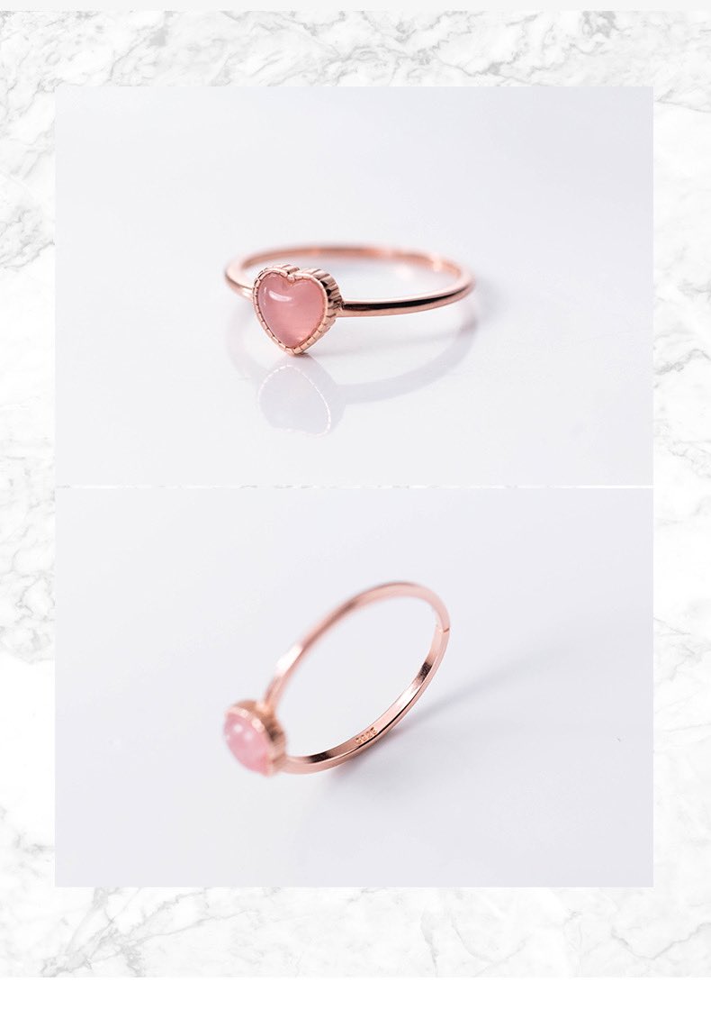 studiolaluna1's tweet photo. {Pre-order} เปิดพรีแหวนรุ่น Lovely heart 💗 น้องเป็นแหวนเงินแท้ 92.5 สี Rose gold 
💗 หัวใจน้องเป็นโอปอลนะคะ
Size : on size with adjustable ขนาดแหวนสามารถปรับได้เอง
- ราคา 219 บาท
- มัดจำ 50% 
- รอของ 10-25 วัน
- จองเมนชั่น หรือ DM ค่ะ 
#พรีเกาหลี #พรีออเดอร์เกาหลี #พรีจีน #แหวน https://t.co/FuCib27fM6