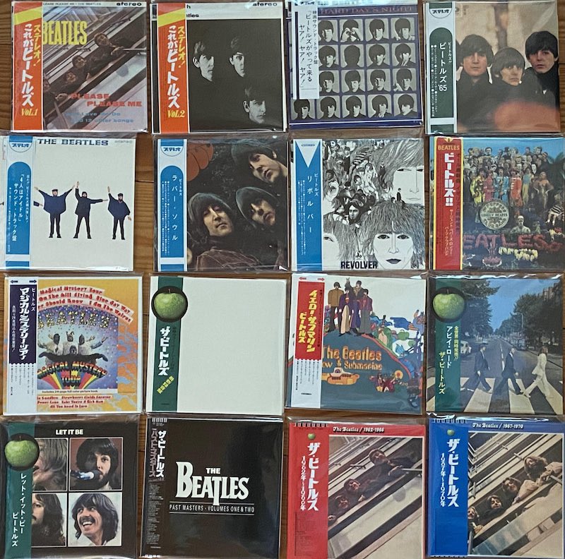 DokkyoRecords's tweet photo. 当サークルではレコードのみならず、紙ジャケットCDにも力を入れています。
写真はビートルズの紙ジャケ!
#紙ジャケット
#MiniLP
#Beatles https://t.co/OFbmaogAyZ
