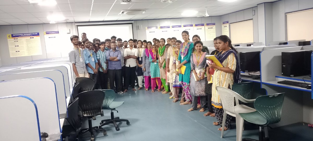 i18nsolutions's tweet photo. Team of young engineers completed their training on #python #DataScience eco systems with me @MuthayammalEngg https://t.co/8YoEXLzsGt