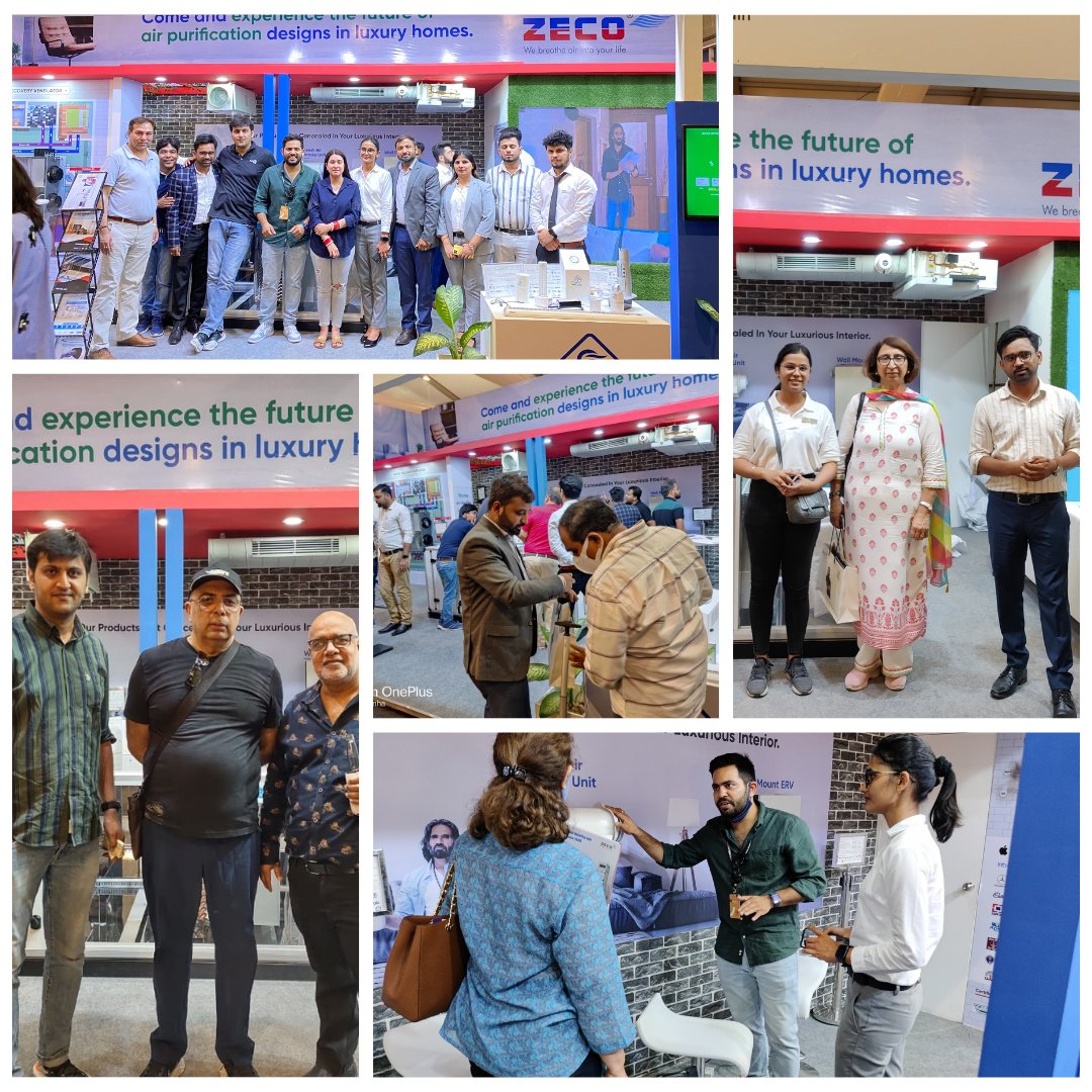 cure_o2's tweet photo. We understand the importance of the clean air and esthetics of luxury homes. To show how products not just cleanse the air but conceal in the interior, we participated in India Design 2022. The overwhelming response says it all!

#indiadesign #exhibition #airpurification https://t.co/u79OUooeej