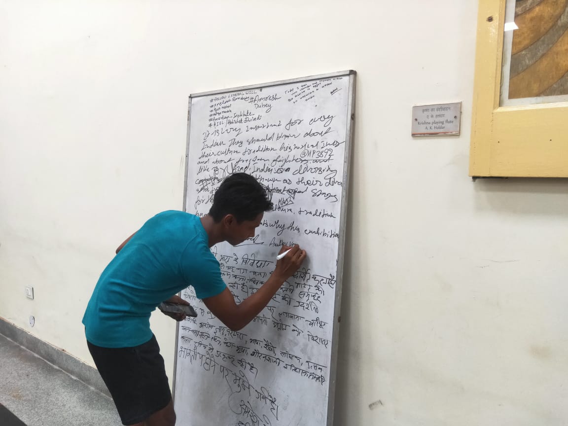 AllahabadMuseum's tweet photo. International Museum Day Festival
Day-4 (19-05-2022)
Thoughts of Visitors 
#IMD2022 
#museummemory 
#knowyourmuseum 
#AzadiKaAmritMahotsav https://t.co/Kccw0lWxDK