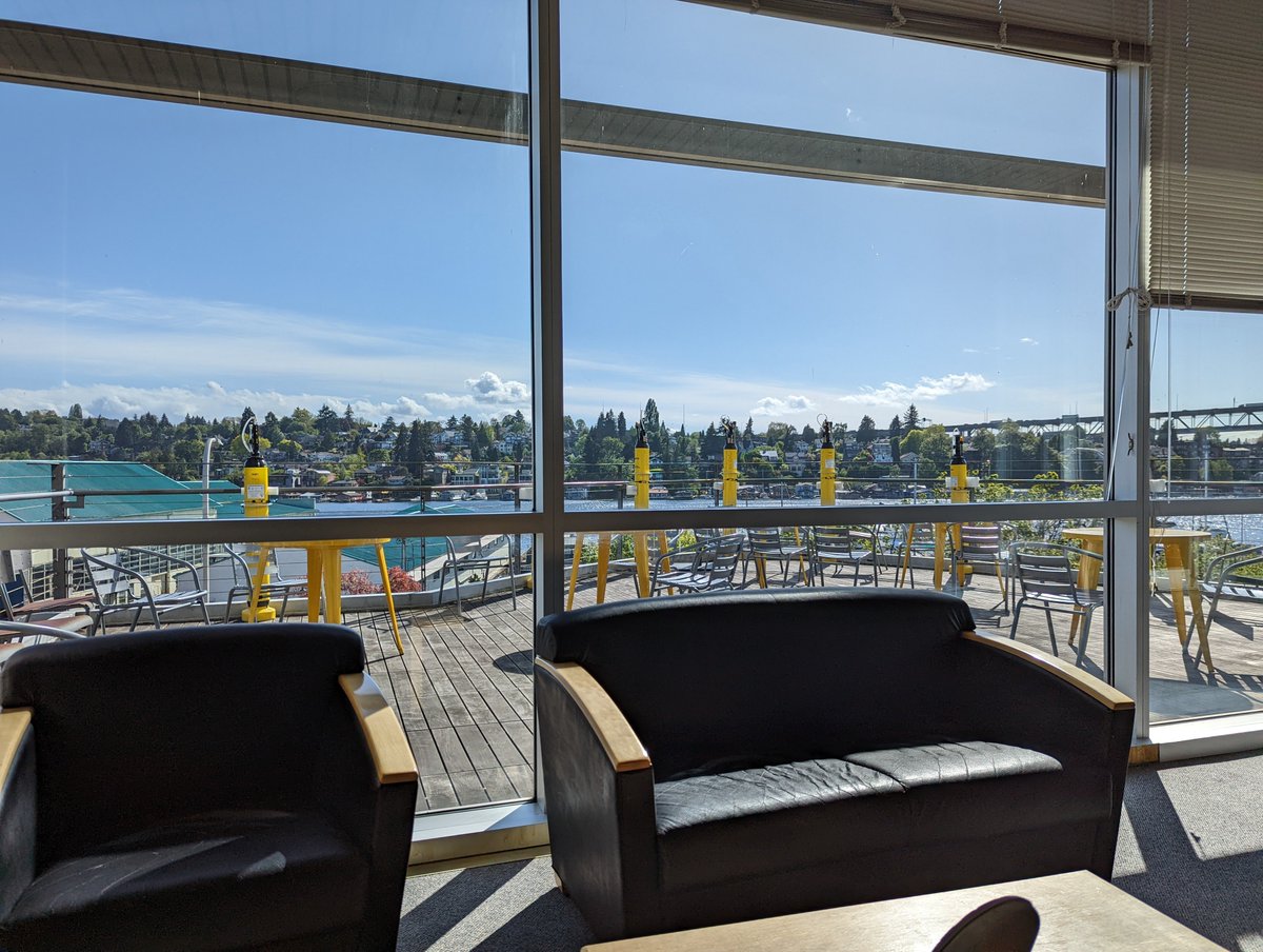 thesciencepaige's tweet photo. Stopped by @UWOcean today to watch @frecholalia rock her PhD defense. Forgot to take a picture of the defense but loved celebrating the newest Dr. afterwards among the sunshine and Argo floats undergoing some testing of their own! Congrats again Rosalind!! https://t.co/rDyXJzhvy3