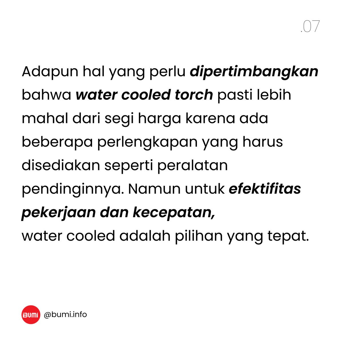 bumi_info's tweet photo. Part 2
Apa itu warer cooled TIG welding?
Dan apa sebenarnya keuntungan menggunakan water cooled?

#welding #mesinlas #tukanglas #jualmesinlas #bumiteknikutama https://t.co/af4yFVm0VF
