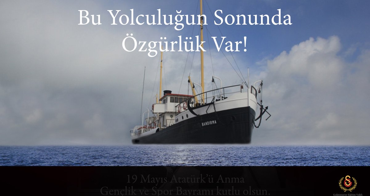 Bu Yolculuğun Sonunda Özgürlük Var!

19 Mayıs Atatürk’ü Anma
Gençlik ve Spor Bayramı kutlu olsun.