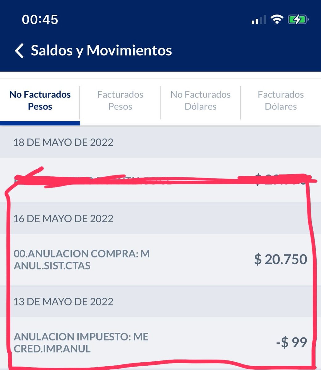 DarochSebastian's tweet photo. Tengo un cobro de @mercadopago @MP_ayuda por una supuesta compra el cual se encuentra facturado en mi Tarjeta de Crédito, compra que yo jamás he realizado @SERNAC https://t.co/7hcCaT1FIC