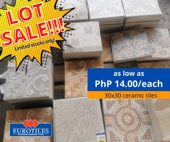 Eurotiles Industrial Corporation on Twitter "SALE!SALE!SALE! Limited