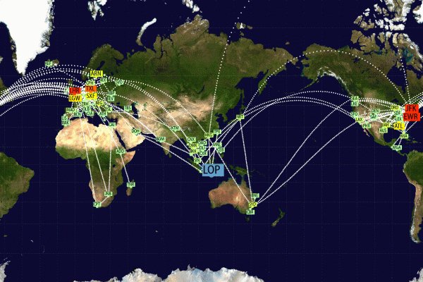 New destination on my #JetLovers flight map: LOP (Lombok, Indonesia) old.jetlovers.com/globe/7670/