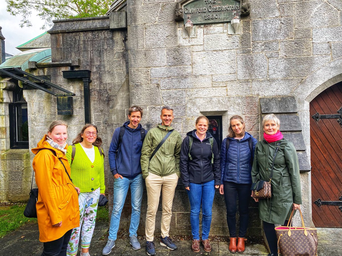 Prof_FiChambers's tweet photo. #CEREPSSummit2022 delegates having @UCCVisitorsCent
tour with #PaulMurphy
Proud of our beautiful campus
#Quad
#Lowergrounds #CrawfordObservatory ‘The rub of George Boole’s Nose’ #positivesuperstition - the list goes on
@jpquinn78 @uccinnovation https://t.co/B9jXdAYTCR