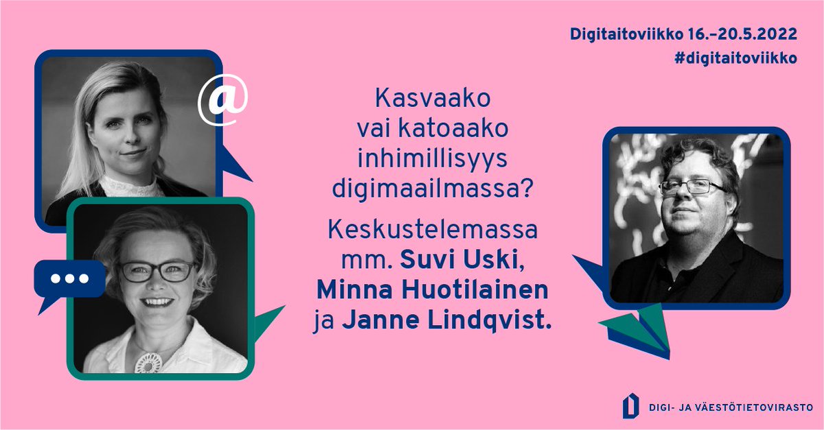Digi- ja väestötietovirasto tweet media