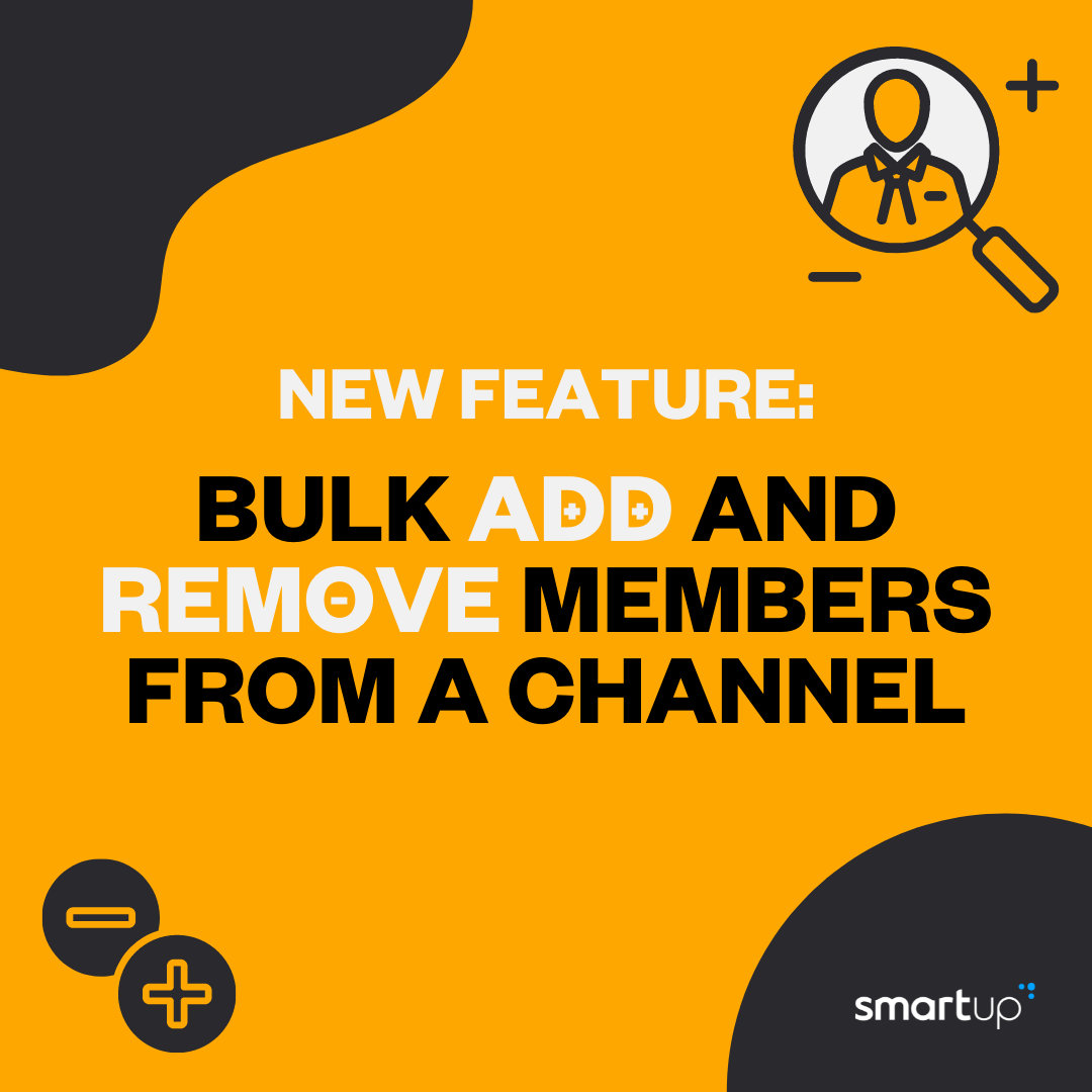 We know it can be hassle to key them in one by one so we have made it easier for you to add and remove your members from a channel!

This saves time on administrative tasks so that you have time to focus on other things instead. 🖼

#reimaginetraining #innovation #improvements