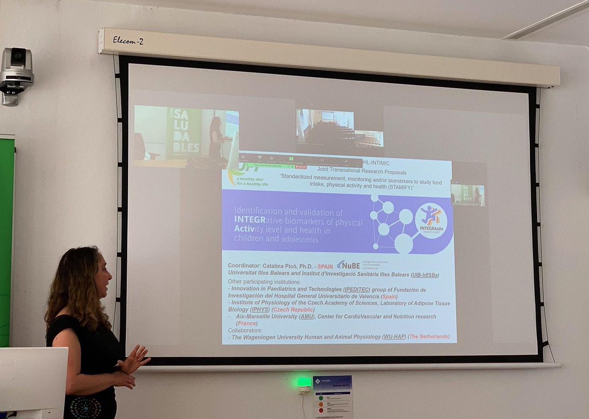integractiv_jpi's tweet photo. 🏃🏽‍♂️🏃🏻🏃🏽‍♀️The INTEGRactiv Project have been present at the VIII #Healthy and #Sustainable Week of the @UIBuniversitat 2022. Dr. @amrodriguez74 has presented the project in her talk "Why #physicalActivity has so many benefits for health?" 🏃🏽‍♀️🏃🏻🏃🏽‍♂️

@idisbaib https://t.co/g4Q4Za2keJ