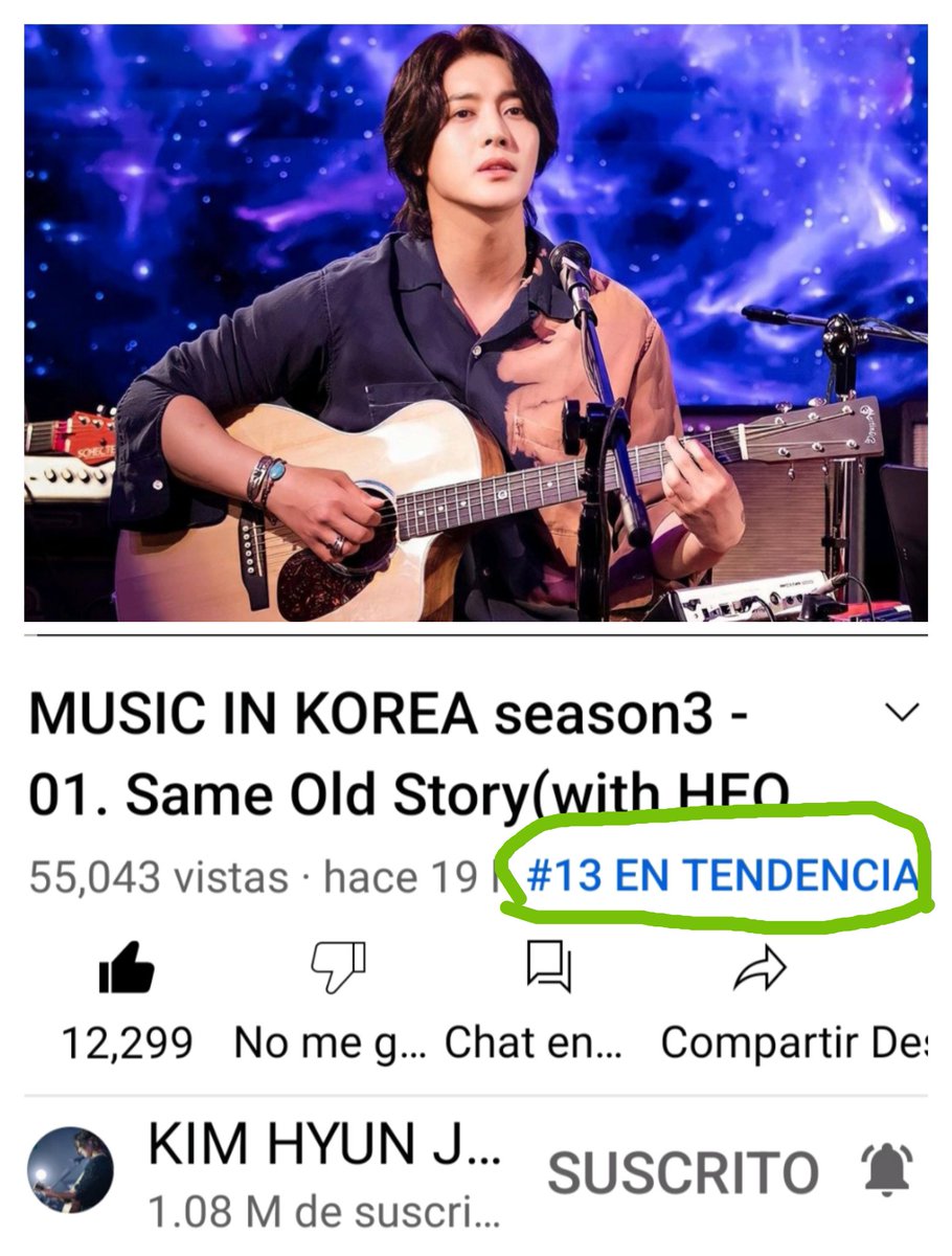 silvia1212's tweet image. 🌟🌟 Feliz, feliz está en el número 13 en tendencia en YouTube #KimHyunJoong #MUSICINKOREA #SameOldStory vamos niñas a reproducir y levantar vistas 👏🏻👏🏻👏🏻👏🏻youtu.be/tcRnHPLavWs