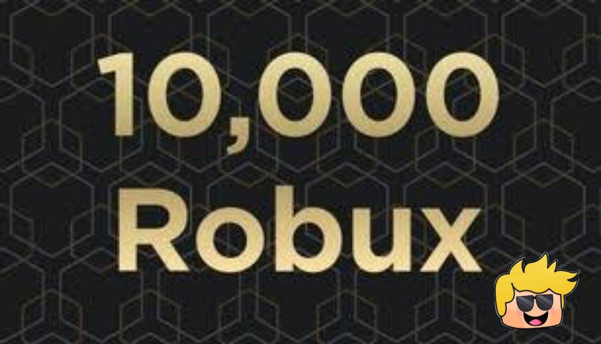 VuxVux on X: 10,000 Robux Giveaway! HOW TO ENTER: Follow