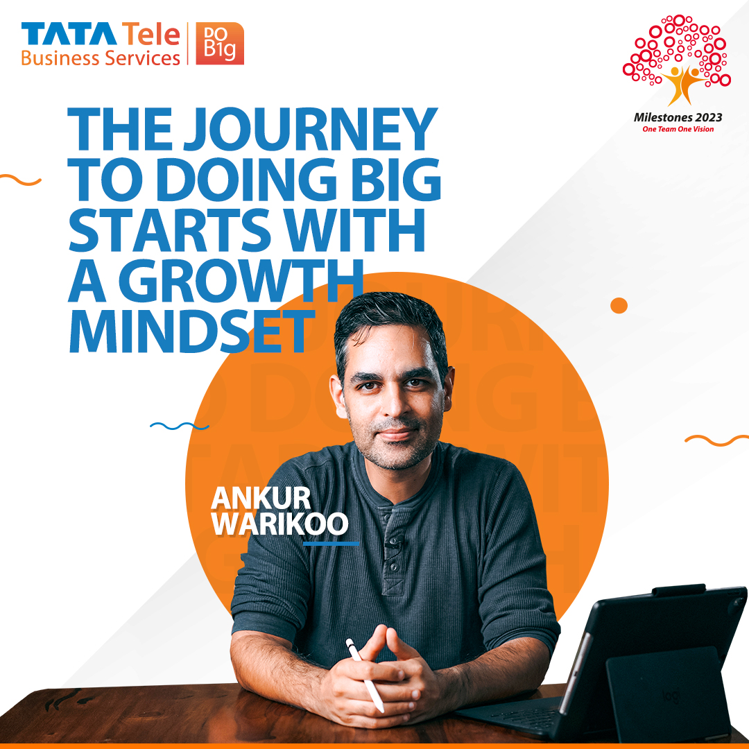 TataTeleBiz's tweet photo. An internet entrepreneur, an epic author and one of India’s top content creators - @warikoo. We are excited to hear his take on a growth mindset at Milestones 2023.
#TimeToDoBig #Milestones2023 #ScaleUp #FasterSimplerCloser #OneTeamOneVision https://t.co/6iQrrmKTcQ