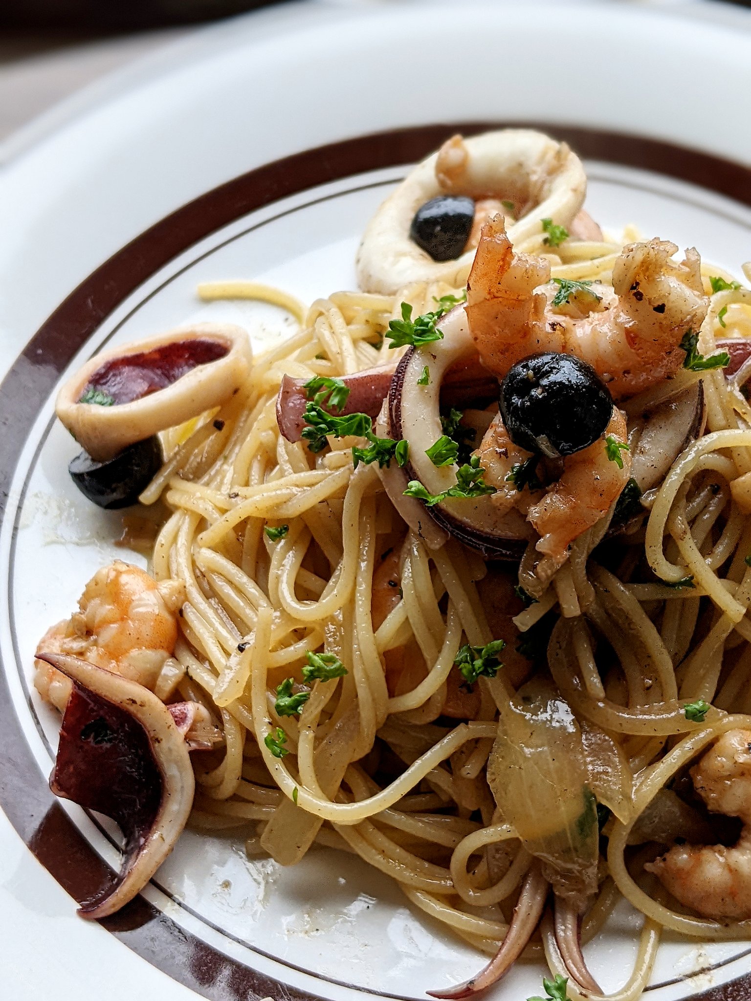 O Xrhsths Soul Kitchen Sto Twitter シーフード パスタ 1 500 オリーブオイルと白ワイン バターで仕上げた パスタです 内容はその日によって変わる場合があります 1日の数に限りがあります テイクアウトも出来ます T Co Buxybucxgi Twitter