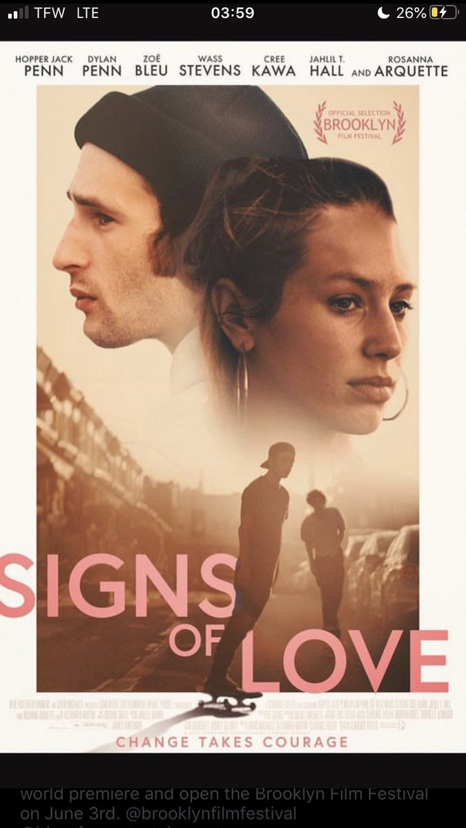 MDeLucaOfficial's tweet photo. Come see me in the film #SignsofLove at the @brooklynfest June 3rd, 8pm!

Can’t make the premiere? Buy the virtual pass and watch from home! Buy Tix here🎫 
https://t.co/jSqZ6ham9g

#actor #NY #Model #malemodel #hopperpenn #dylanpenn #film #indie #seanpenn #MatthewDeluca #bff https://t.co/T7K4r89q2G