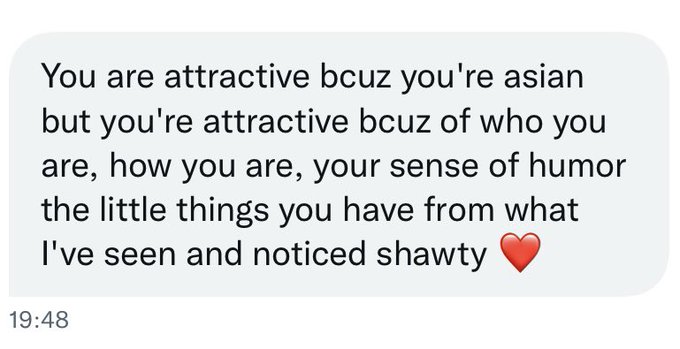 so I memed about people only liking me for being asian and now my DM&rsquo;s are flooded with nice strangers