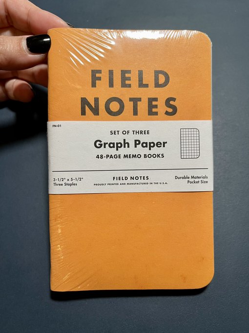 Hi Field Notes folks: I have an unopened 3-pack of butcher orange memo books, the first quarterly edition<a href="/tag/fieldnotes"class="tags"><span>#fieldnotes</span></a>