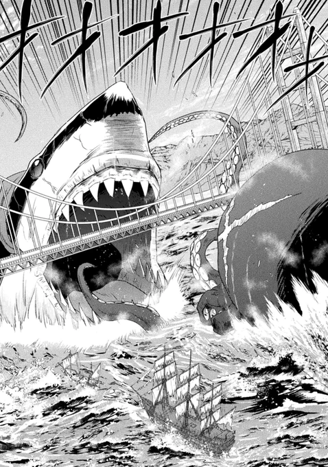 サメVSタコ 5/5
#異世界喰滅のサメ 
