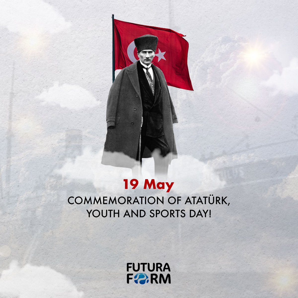 FuturaForm's tweet photo. Happy May 19, Commemoration of Atatürk, Youth and Sports Day to remember the first step our fight for freedom that started 103 years ago.🇹🇷 https://t.co/VCNm947GUh