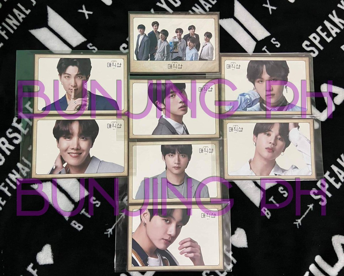 CLYGHUB's tweet photo. WTS / LFB

5TH MUSTER PHOTOCARD
📎ONHAND
📎 700 each

📎 JUNGKOOK JIMIN TAEHYUNG SUGA RM J-HOPE JIN https://t.co/EG8XWOYckM