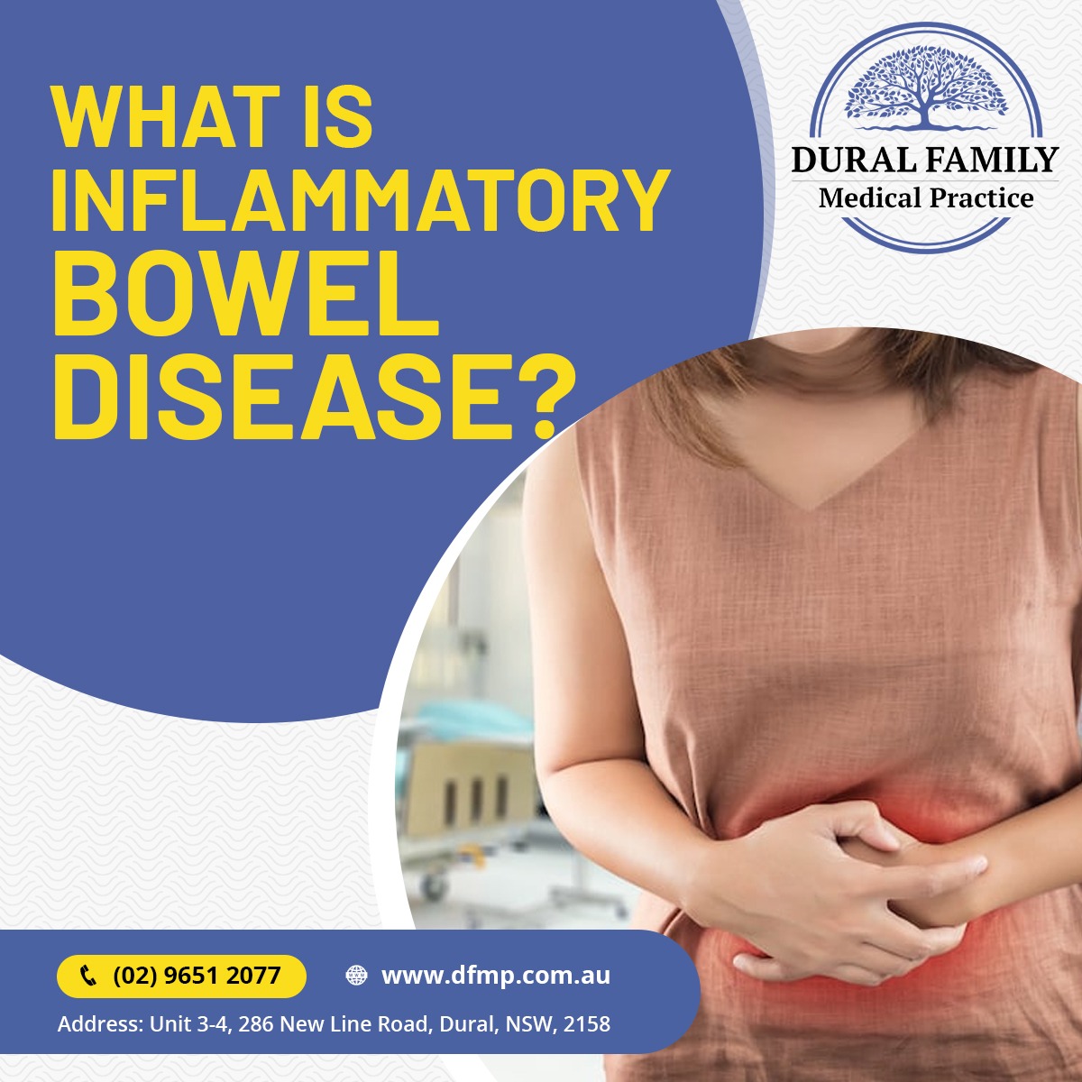 DuralFamily's tweet photo. 19th May, is World IBD Day, a day that fights for those suffering from #inflammatorybowel conditions. The two major inflammatory bowel diseases are Crohn's Disease and Ulcerative Colitis. 

👉Click to know more about: https://t.co/q5wDHrFFh0

#duralfamilymedicalpractice https://t.co/amL5olr4kd