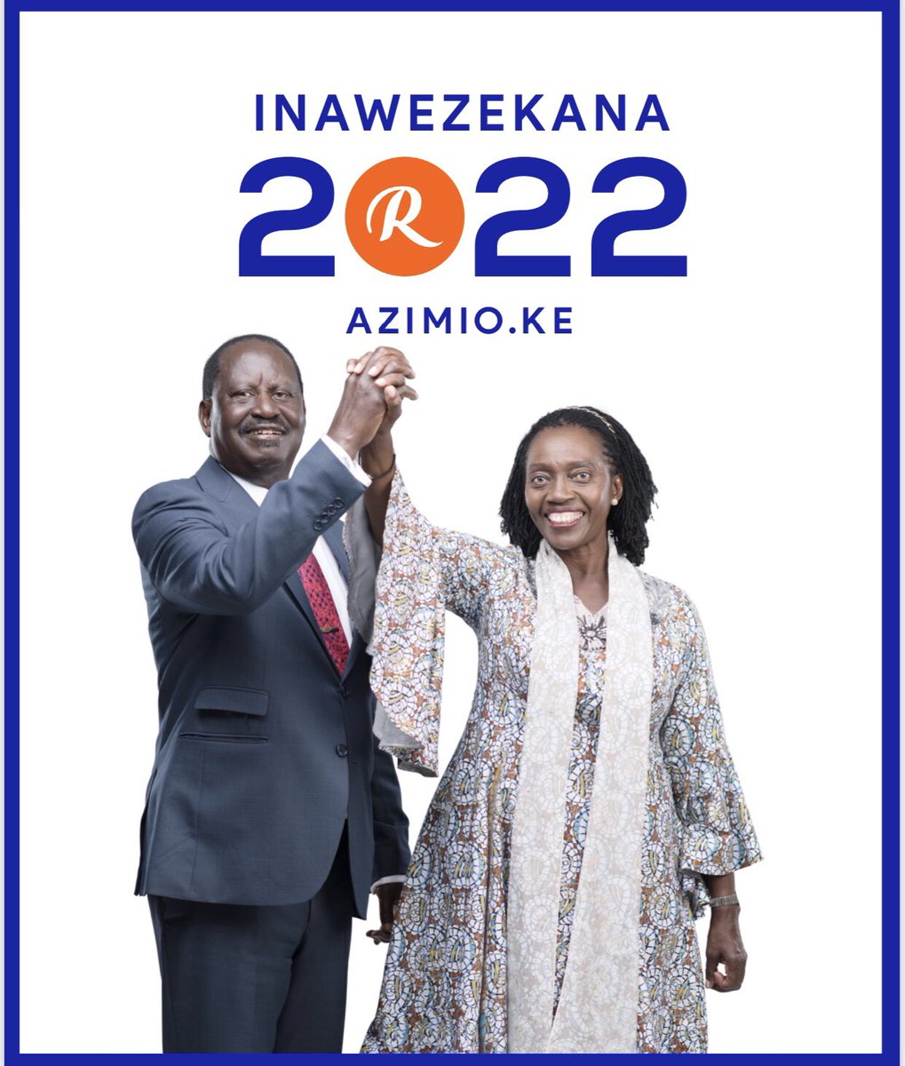 Hon Raila Odinga and  SC Martha Karua forms a ticket which is historical and Formidable, If you will be voting for the Duo just like and Retweet to spread the message ,Meanwhile Kenya kwanza in Karen led by DP Ruto are Reconsidering their Rigathi Gachagua choice!💥🔨 #BabaNaMama