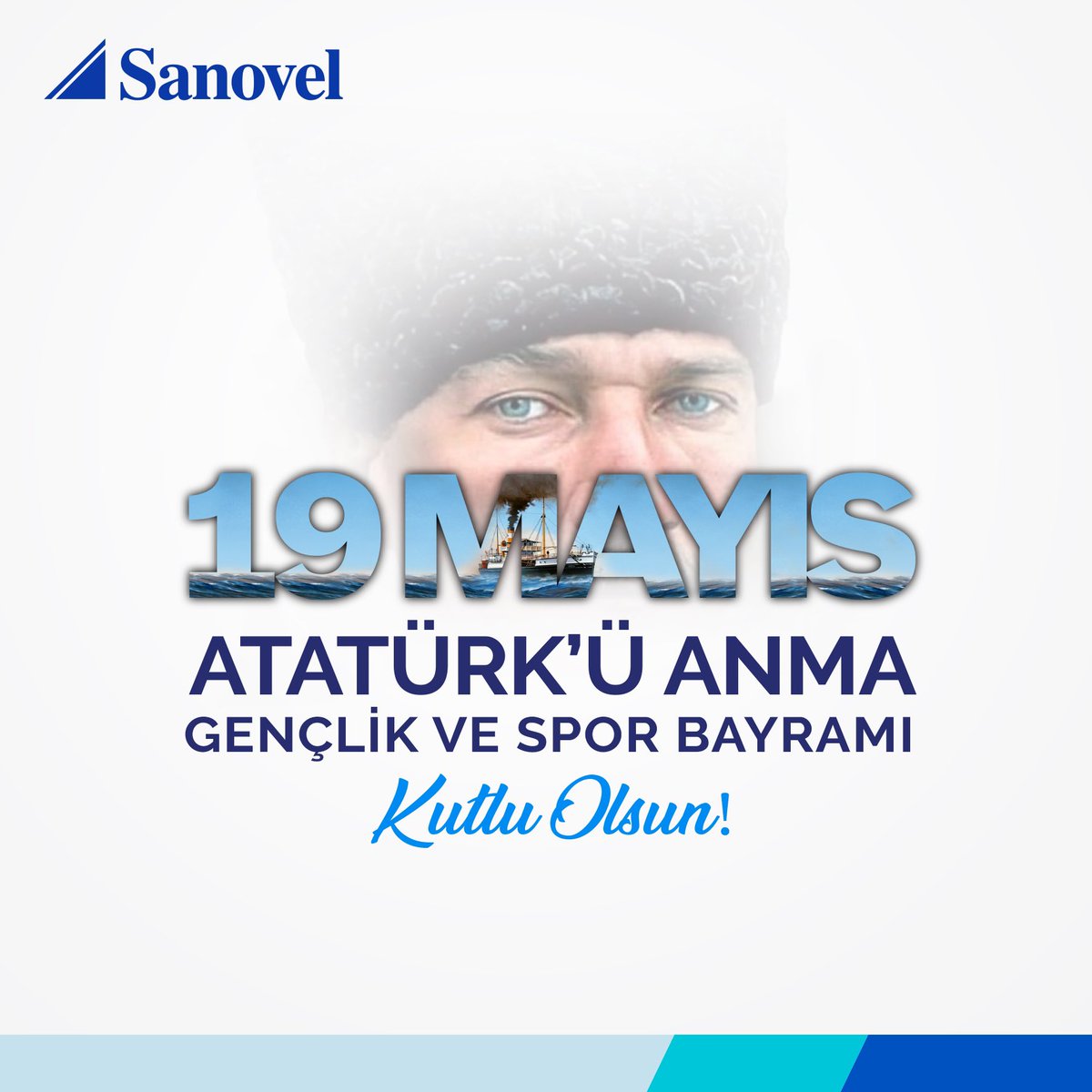 SanovelFarma's tweet photo. 19 Mayıs Atatürk'ü Anma, Gençlik ve Spor Bayramı kutlu olsun!

#Sanovel #SanovelFarkı #19Mayıs #Gençlikvesporbayramı https://t.co/Bgx3PLiqjL